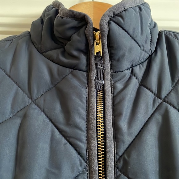 J Crew Navy Blue Puffer Vest - Picture 2 of 8